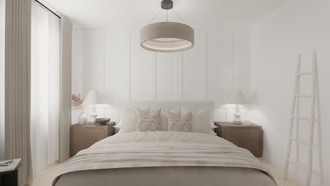 Modern, Minimal, Scandinavian Bedroom by Havenly Interior Designer Lauren