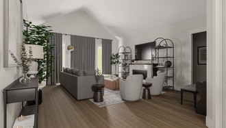 Modern Living Room by Havenly Interior Designer Ivanna
