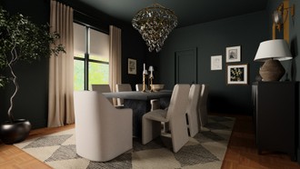 Transitional, Vintage Dining Room by Havenly Interior Designer Sarah