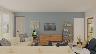 Classic Living Room by Havenly Interior Designer Julia
