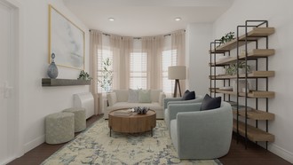  Living Room by Havenly Interior Designer Cait