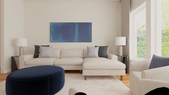 Classic, Scandinavian Living Room by Havenly Interior Designer Stephanie
