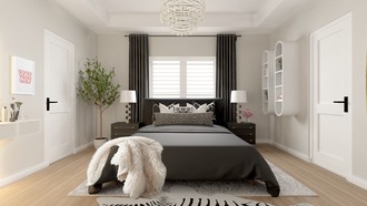 Contemporary, Modern, Eclectic, Glam Bedroom by Havenly Interior Designer Gabriela