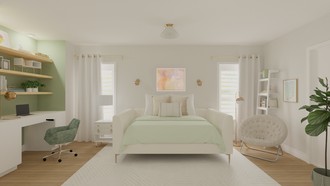 Contemporary, Modern, Transitional Bedroom by Havenly Interior Designer Jaliah