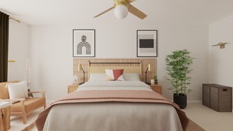 Modern, Bohemian Bedroom by Havenly Interior Designer Faith