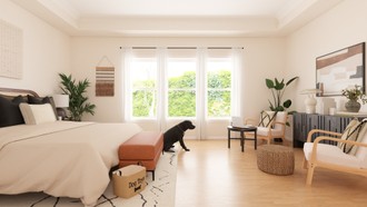Contemporary Bedroom by Havenly Interior Designer Lilia