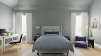 Contemporary, Modern, Transitional Bedroom by Havenly Interior Designer Jaliah