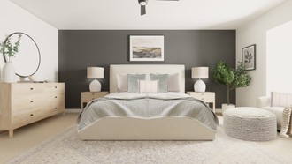 Rustic, Transitional, Scandinavian Bedroom by Havenly Interior Designer Hayley