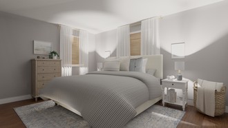 Classic, Coastal, Transitional Bedroom by Havenly Interior Designer Kylie