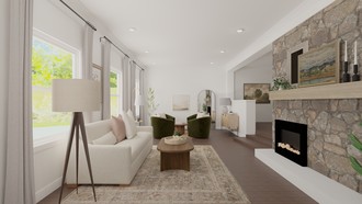  Living Room by Havenly Interior Designer Cait