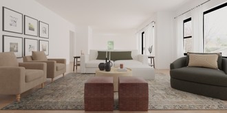 Modern Living Room by Havenly Interior Designer Camila