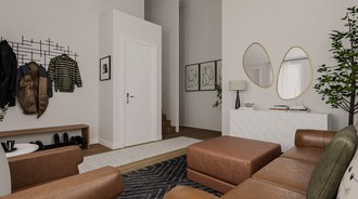 Contemporary, Modern Entryway by Havenly Interior Designer Ivanna