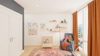 Midcentury Modern Nursery by Havenly Interior Designer Júlia