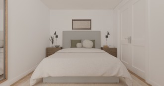 Modern, Minimal Bedroom by Havenly Interior Designer Camila