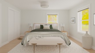Bohemian, Scandinavian Bedroom by Havenly Interior Designer Elisa
