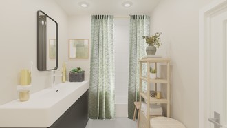 Modern, Minimal Bathroom by Havenly Interior Designer Angie