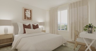 Eclectic, Bohemian, Midcentury Modern, Minimal Bedroom by Havenly Interior Designer Vye