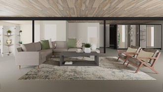 Modern, Industrial Living Room by Havenly Interior Designer Fendy