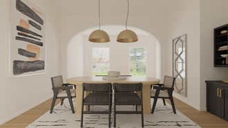 Modern, Scandinavian Dining Room by Havenly Interior Designer Ivan