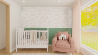 Midcentury Modern Nursery by Havenly Interior Designer Florencia