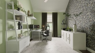 Contemporary, Modern, Classic Office by Havenly Interior Designer Rocio