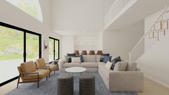 Modern, Midcentury Modern Living Room by Havenly Interior Designer Cristina