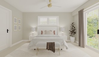Modern, Classic, Glam, Traditional, Farmhouse, Transitional Bedroom by Havenly Interior Designer Jamie