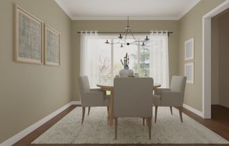 Modern, Classic, Traditional, Rustic Dining Room by Havenly Interior Designer Jamie