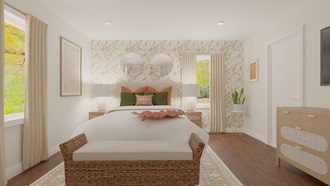 Bohemian Bedroom by Havenly Interior Designer Brittany