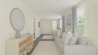 Coastal Living Room by Havenly Interior Designer Veronica