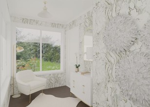 Glam Office by Havenly Interior Designer Blair