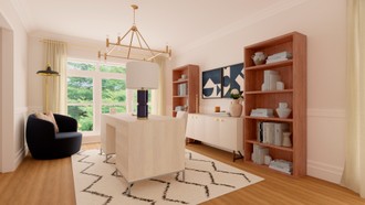 Contemporary, Modern, Minimal Office by Havenly Interior Designer Sofia