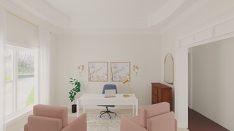 Glam, Traditional Office by Havenly Interior Designer Legacy