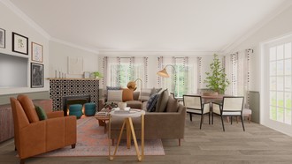  Living Room by Havenly Interior Designer Carolina