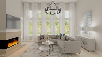 Modern, Classic Living Room by Havenly Interior Designer Marisa