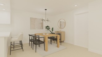 Contemporary, Modern, Transitional Dining Room by Havenly Interior Designer María