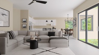 Modern, Classic Living Room by Havenly Interior Designer Estrellita