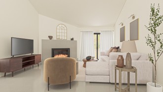 Classic, Coastal Living Room by Havenly Interior Designer Diego