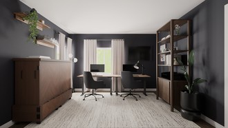 Contemporary Office by Havenly Interior Designer Angelica