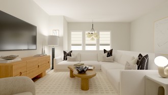 Contemporary Living Room by Havenly Interior Designer Ashley