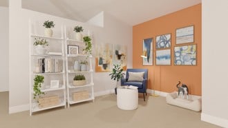 Modern, Eclectic, Bohemian, Glam Living Room by Havenly Interior Designer Marcela