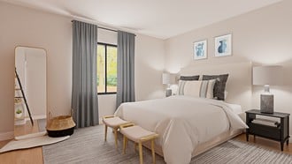 Transitional, Scandinavian Bedroom by Havenly Interior Designer Katherin