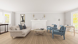 Classic, Preppy Living Room by Havenly Interior Designer Diego