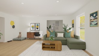 Modern Living Room by Havenly Interior Designer Victor