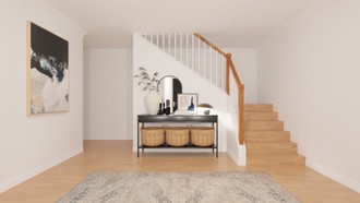 Transitional Entryway by Havenly Interior Designer Lilia