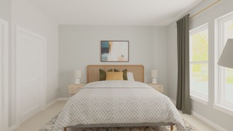 Eclectic, Midcentury Modern Bedroom by Havenly Interior Designer Cristina