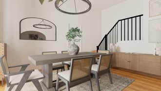Contemporary Dining Room by Havenly Interior Designer Dinah