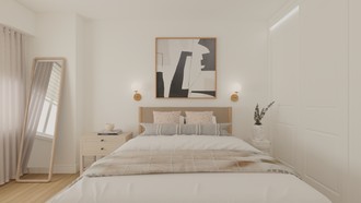 Classic Contemporary Bedroom by Havenly Interior Designer Angie