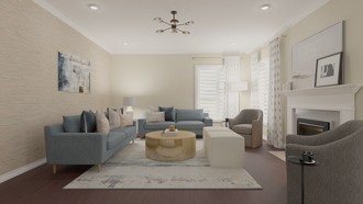 Contemporary, Modern, Classic Living Room by Havenly Interior Designer Briana