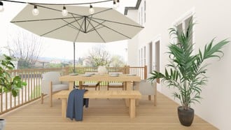 Modern Outdoor Space by Havenly Interior Designer Marcela